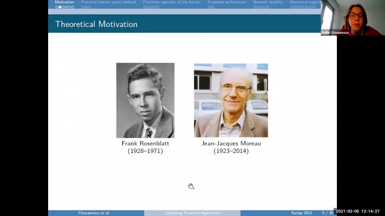 Deep Unfolding of a Proximal Interior Point Method for Image Restoration