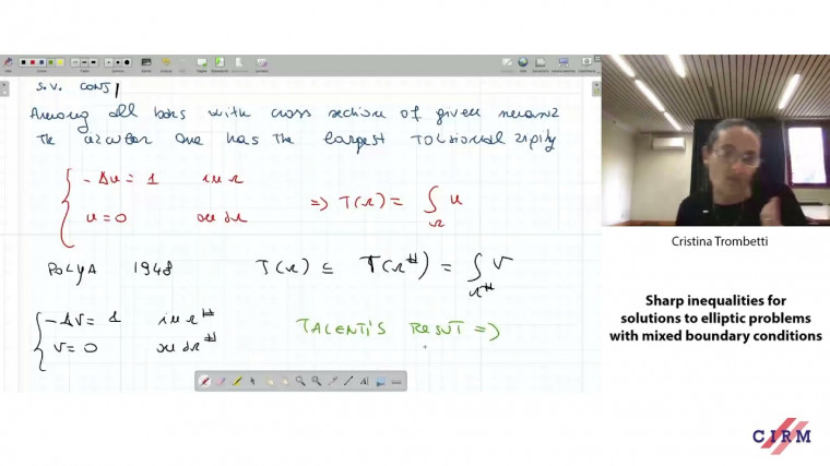 Sharp inequalities for solutions to elliptic problems with mixed boundary conditions