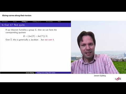 Gluing curves along their torsion