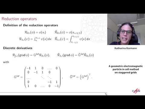 A geometric electromagnetic Particle in Cell method on staggered grids