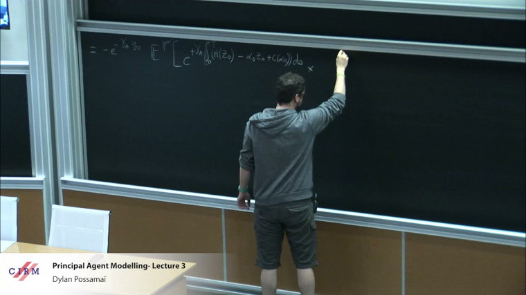 Principal Agent Modelling - lecture 3