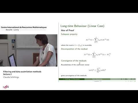 Bayesian data assimilation and filtering - lecture 2
