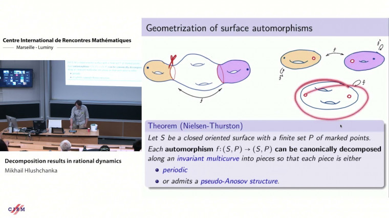 Decomposition results in rational dynamics