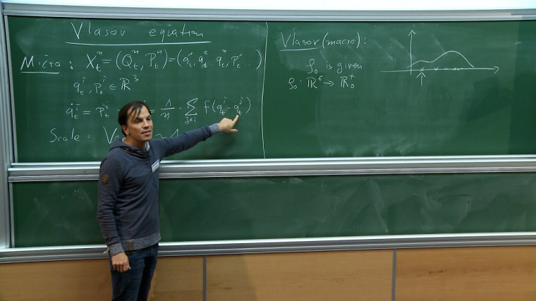 Derivation of the Vlasov Equation : Different types of Convergence