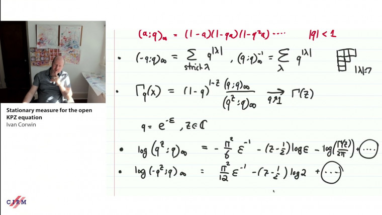 Stationary measure for the open KPZ equation