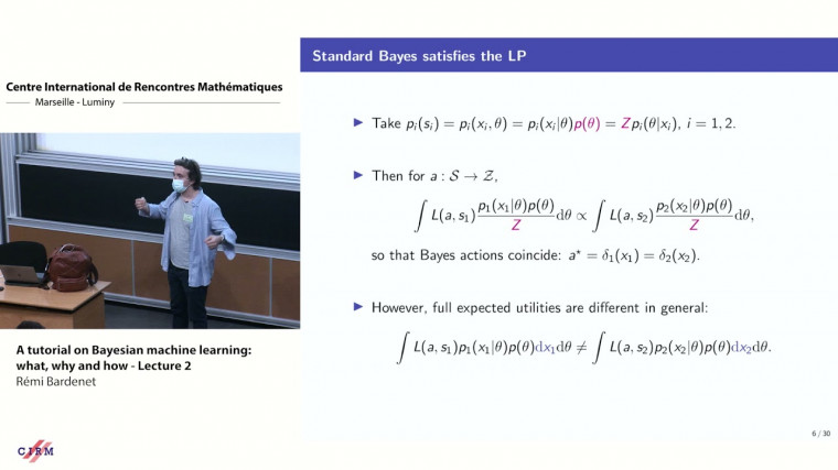 A tutorial on Bayesian machine learning: what, why and how - lecture 2