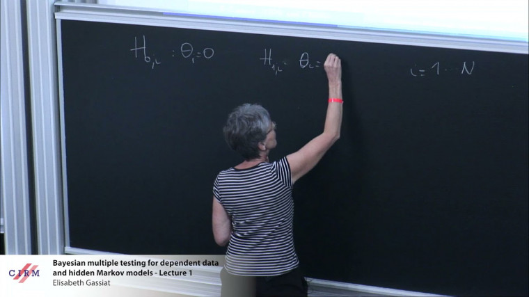 Bayesian multiple testing for dependent data and hidden Markov models - lecture 1