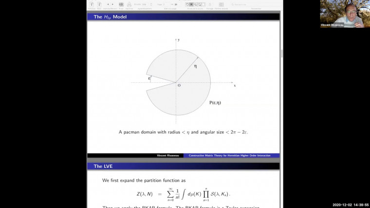 Constructive Matrix Theory for Hermitian Higher Order Interaction