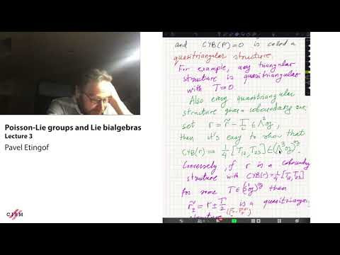 Poisson-Lie groups and Lie bialgebras - Lecture 3