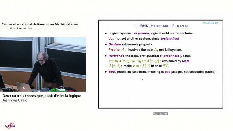 Deux ou trois choses que je sais d'elle : la logique