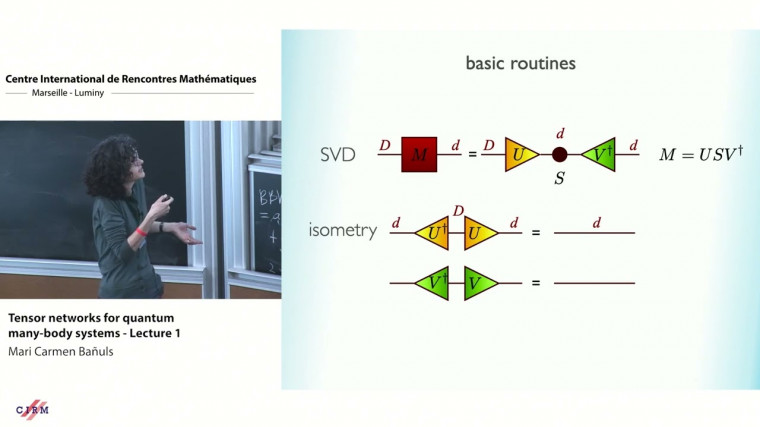 Tensor networks for quantum many-body systems - lecture 1