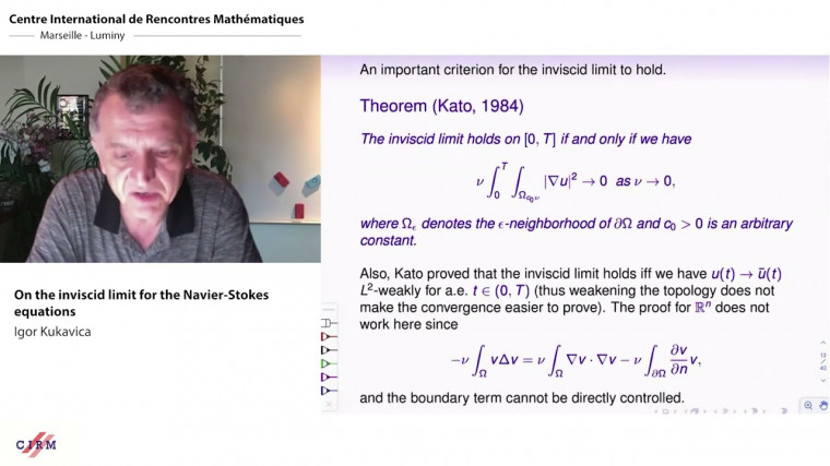 On the inviscid limit for the Navier-Stokes equations