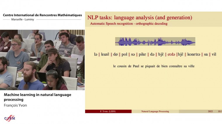 Machine learning in natural language processing