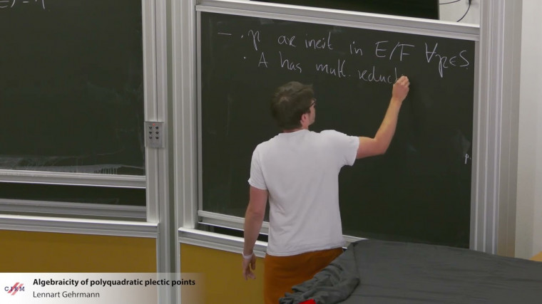 Algebraicity of polyquadratic plectic points