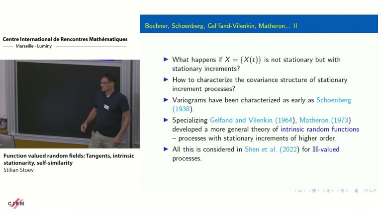 Function valued random fields: tangents, intrinsic stationarity, self-similarity