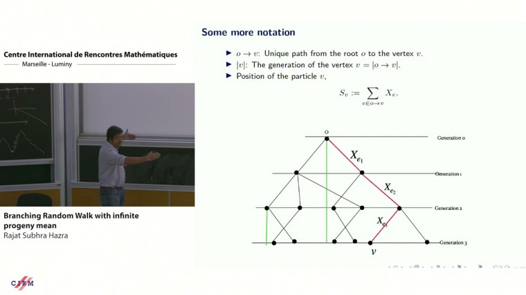 Branching random walk with innite progeny mean