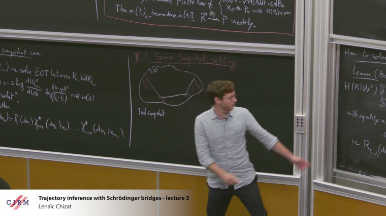 Trajectory inference with Schrödinger bridges - lecture 3