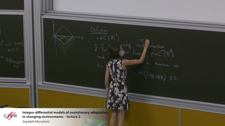 Integro-differential models of evolutionary adaptation in changing environments - lecture 2