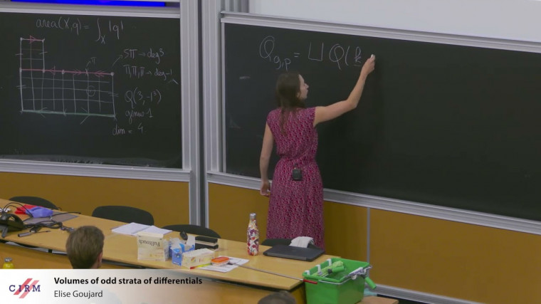 Volumes of odd strata of differentials