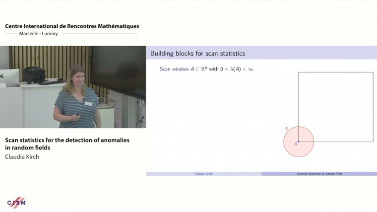 Scan statistics for the detection of anomalies in random fields