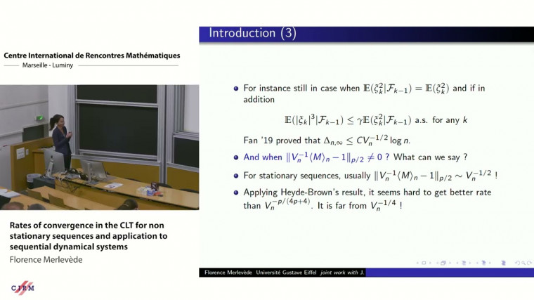 Rates of convergence in the CLT for non stationary sequences and application to sequential dynamical systems