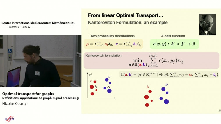 Optimal transport for graphs: definitions, applications to graph-signal processing