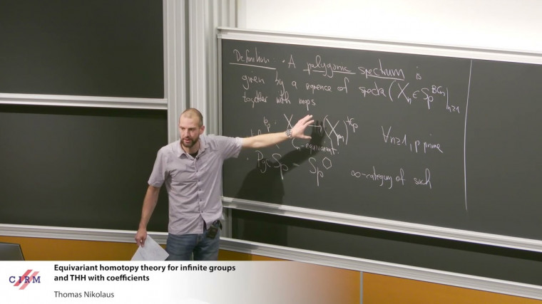 Equivariant homotopy theory for infinite groups and THH with coefficients