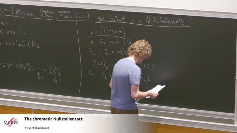 The chromatic Nullstellensatz