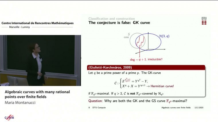 Algebraic curves with many rational points over finite fields