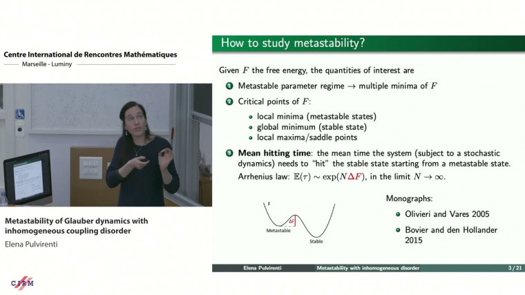 Metastability of Glauber dynamics with inhomogeneous coupling disorder