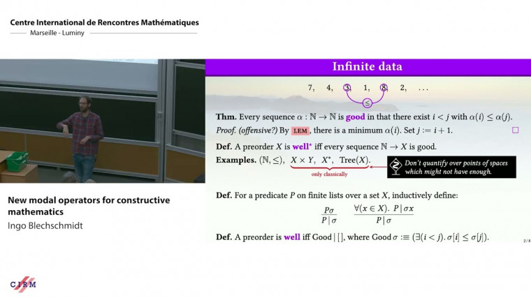 New modal operators for constructive mathematics