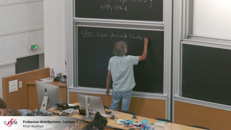 Frobenius distributions - Lecture 1