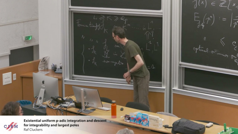 Existential uniform p-adic integration and descent for integrability and largest poles