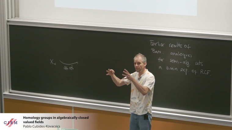 Homology groups in algebraically closed valued fields