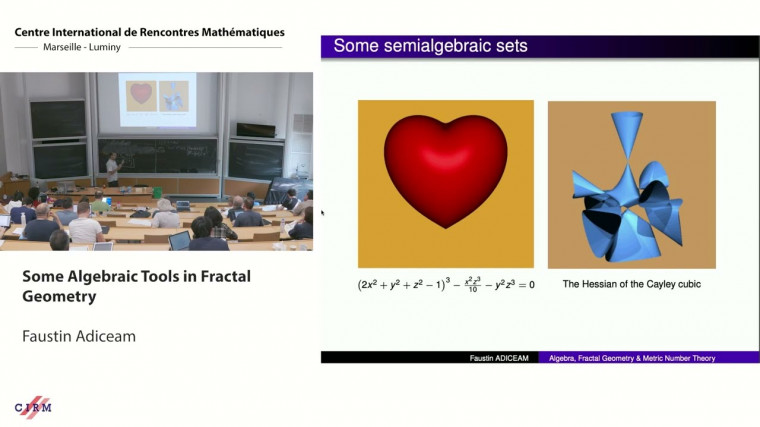 Some algebraic tools in fractal geometry