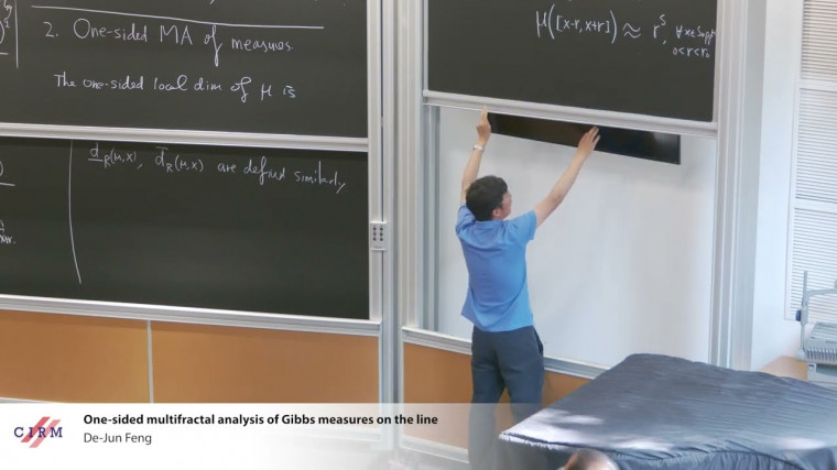 One-sided multifractal analysis of Gibbs measures on the line