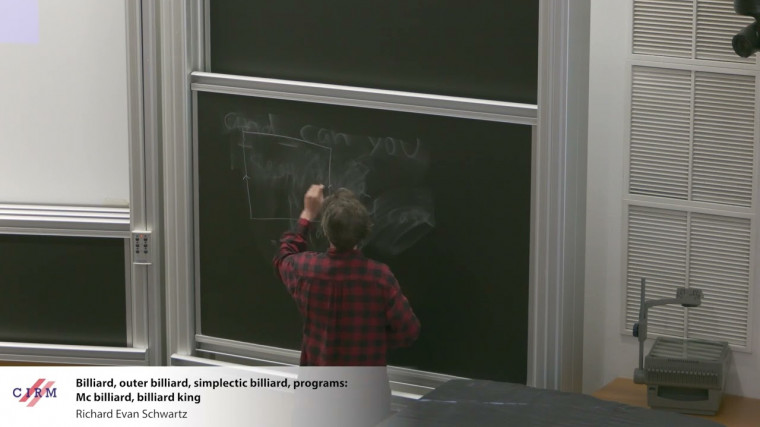 Billiard, outer billiard, simplectic billiard, programs: Mc billiard, billiard king.