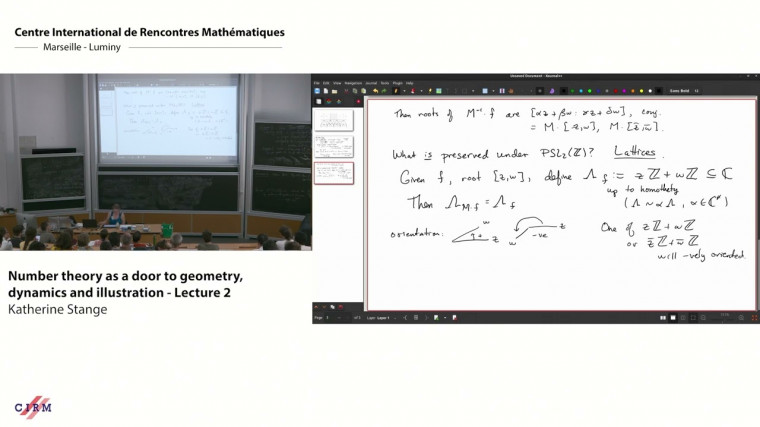 Number theory through geometry, dynamics and illustration - Lecture 2