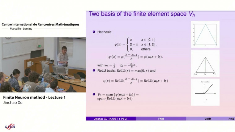Finite neuron method - Lecture 1