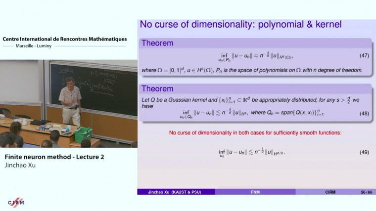 Finite neuron method - Lecture 2