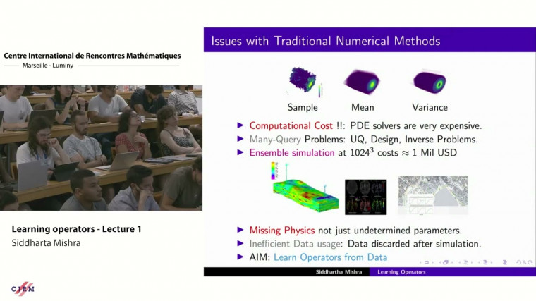 Learning operators - Lecture 1