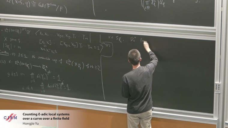 Counting $l$-adic local systems over a curve over a finite field