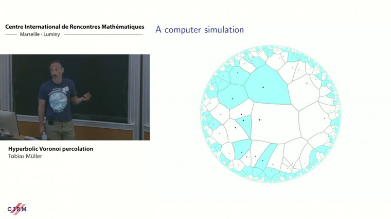 Hyperbolic Voronoi percolation
