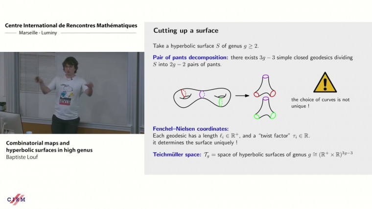 Combinatorial maps and hyperbolic surfaces in high genus