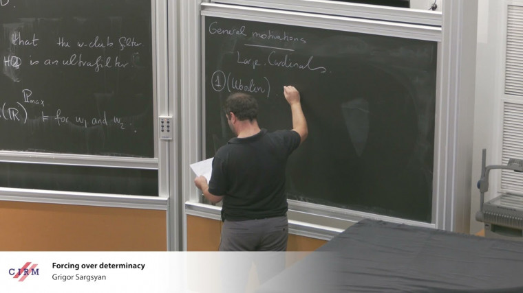 Forcing over determinacy