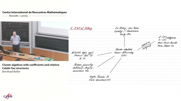 Cluster algebras with coefficients and relative Calabi-Yau structures