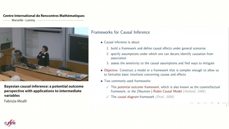 Bayesian causal inference: a potential outcome perspective with applications to intermediate variables