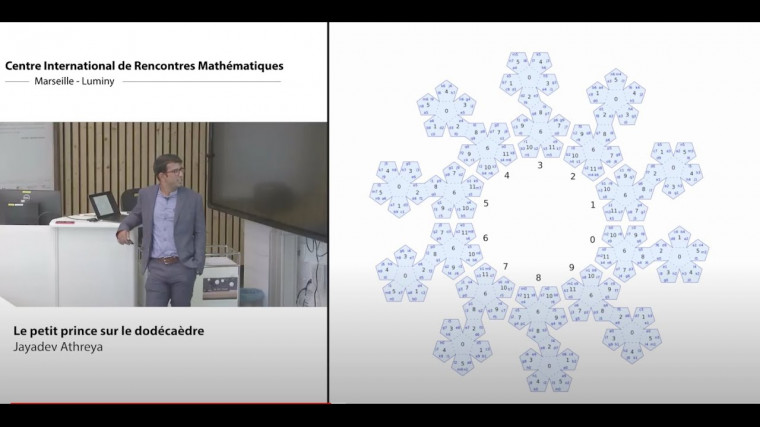 Le Petit Prince sur le dodécaèdre
