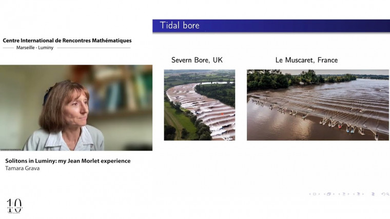 Solitons in Luminy: my Jean Morlet experience