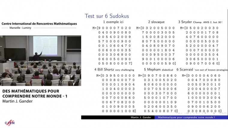 Des mathématiques pour comprendre notre monde - 1